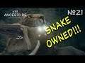 SNAKE OWNED!!! Take That;);)  | Ancestors: The Humankind Odyssey Ep. 21