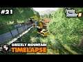FS19 Grizzly Mountain Timelapse #21 Harvesting, Baling & loading