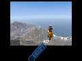 GRAND THEFT AUTO 5 || mountain to sea jump 5  || GTA V BATTLE LOOK GAMING #SHORT