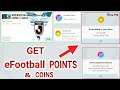 How to earn extra eFootball Points & myClub coins in pes 2021 mobile