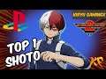 I Played with the TOP 1 Shoto Todoroki in My Hero One's Justice 2 (PS4)