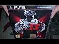 Nostalgamer Unboxing WWE 13 On Sony Playstation 3 UK PAL System Version