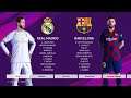 PES 2020 REAL MADRID VS BARCELONA GAMEPLAY EL CLÁSSICO PC HD PATCH (1080PHD)