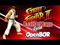 Street Fighter 2: Beats of Rage Remix (Beat 'em Up) - Gameplay with Ryu (OpenBOR)