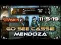 The Division 2 Cassie Mendoza Secret Vendor Reset |  Weekly vendor Reset | Percussive Maintenace