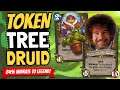 TREE DRUID IS BUSTED!! 84% to Legend with Help From Bob Ross! | Descent of Dragons | Hearthstone