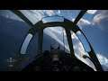 War Thunder---F4U-1 BOMBER SUPPORT GROUP RUNS IN TO A6M3 ZERO ACE!!!!!!