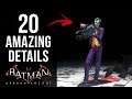 20 AMAZING Details in Batman: Arkham Knight