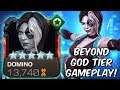 5 Star Domino Beyond God Tier Act 6 & Variant Gameplay - Marvel Contest of Champions