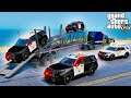 Delivering Brand New 2021 Ford Police Interceptors To The California Highway Patrol In GTA 5