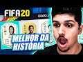 EU MONTEI O MELHOR DRAFT DA HISTÓRIA!!!! FIFA 20 FUT DRAFT