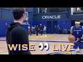Live look Warriors practice: WISEMAN SIGHTING!!!  (Might mute later)