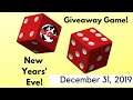 New Years Eve Huge Giveaway !!! Subscriber only