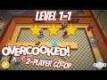 Overcooked - 3-Star Walkthrough: Level 1-1 (1080p 60 fps)