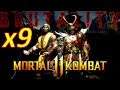 SCORPION BRUTALITIES (x9) SIN Censura / Latino / Mortal Kombat 11