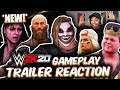 WWE 2K20 GAMEPLAY TRAILER REACTION! (ft. CIAMPA, TONI STORM, NIKKI CROSS, IO SHIRAI, LAWLER & MORE!)