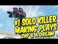 2HP & A Dream! #1 Solo Killer Making Plays! High Kill Cod Blackout Solo Win!