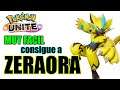 como conseguir a zeraora en pokemon unite movil