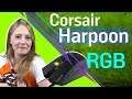 Review Mouse Corsair Harpoon RGB ÓTIMO custo x benefício