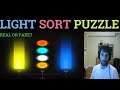 LIGHT SORT PUZZLE. Sort colours inside vials for paypal money.