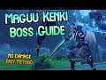 Maguu Kenki (No Damage Solo) Boss Guide - Genshin Impact