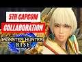 Monster Hunter Rise NEW CAPCOM COLLABORATION REVEAL GAMEPLAY TRAILER NEWS モンスターハンターライズ CAPCOMコラボ第5弾
