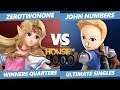 Smash Ultimate Tournament - ZeroTwoNone (Zelda) Vs. John Numbers (Swordfighter) SSBU Xeno 186 WQ