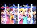 Super Smash Bros Ultimate Amiibo Fights  – Request #19430 Ryu & Ken vs Princess army