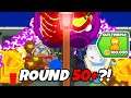 What Is The HIGHEST ROUND in BLOONS TD BATTLES 2?? Did I Just BREAK The Game?!