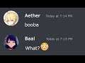 Baal uses discord but...