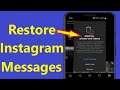 How to Recover deleted Instagram messages Recovery- Howtosolveit