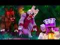 "Mangle BECOMES a WEREWOLF!" FNAF High (Five Nights at Freddy's Minecraft Roleplay)