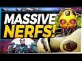 Overwatch Massive NERFS - Orisa Sigma - Shield META DONE!? plus major BUFFS - Game Changing Patch!
