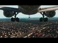 Qatar Airways A350-900 lands in Berlin [Gear CAM] - [X-Plane 11]