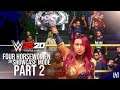 WWE 2K20 2K Showcase Mode : The Four Horsewomen - Part 2 | Sasha vs Charlotte vs Becky vs Bayley
