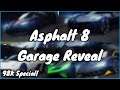 98,000 Subscribers Special! | My Asphalt 8 Garage Tour! | 2016-2021