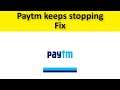 How To Fix Paytm App Keeps Stopping Error Android & Ios - Fix Paytm App Not Open Issue