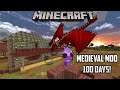 I Spent 100 Days in Medieval Minecraft Mod... Here's What Happened