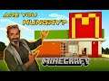 Opening Our McDONALDS Restaurant In Minecraft! | Tribal People Open The McDonalds In Their Village.