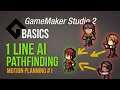 Pathfinding #1 - One line [Game Maker Studio 2 | Basics]