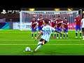 PES 2021 - Remake of Lionel Messi Free Kick Goal Argentina Vs. Chile Copa America 2021