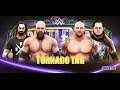 Triple H & Seth Rollins vs. Batista & Baron Corbin - Tornado Tag Team Match-WWE-2K19-Gameplay