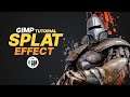 HOW TO CREATE A SPLAT EFFECT IN GIMP - Tutorial
