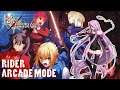 Rider qui nous CHARME ! - Arcade Mode - Fate/Unlimited Codes