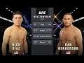 Nick Diaz Vs. Dan Henderson : UFC 4 Gameplay (Legendary Difficulty) (AI Vs AI) (PS4)