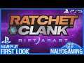 RATCHET AND CLANK RIFT APART, PS5 Extended Gameplay First Look
