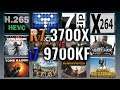 Ryzen 7 3700X vs i7 9700KF Benchmarks | Test Review | Comparison | Gaming | 13 Tests