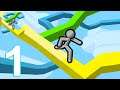 Skyturns Platformer Gameplay Walkthrough Part 1 (IOS/Android)