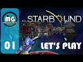 Starbound Let's Play: First mission completed! EP01