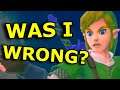 Was I WRONG about Zelda Skyward Sword HD? - Nintendo Switch Review
